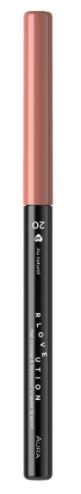 Дълготраен водоустойчив молив за устни Aura Rloveution High Coverage & Waterproof Longwear Lip Pencil 20 Au Naturel