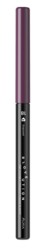 Дълготраен водоустойчив молив за устни Aura Rloveution High Coverage & Waterproof Longwear Lip Pencil 18 Exposed