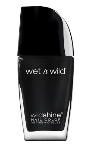 Лак за нокти Wet N Wild Wild Shine Nail Color 12.3ml E485D Black Creme