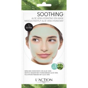 L'action Soothing Aloe Vera Hydrating Spa Mask 20g 