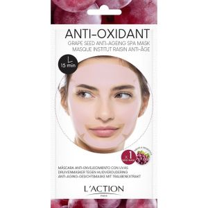 Маска за лице с анти-ейдж ефект и масло от Гроздови семки L'action Anti-oxidant Grape Seed Anti-Aging Spa Mask 20g