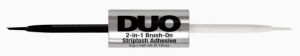 Лепило за изкуствени мигли 2 в 1 - прозрачно и черно Ardell DUO 2 in 1 Brush On Striplash Adhesive 5g 