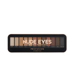 Палитра сенки за очи 12 цвята Profusion Cosmetics Nude Eyes Eyeshadow Makeup Case 