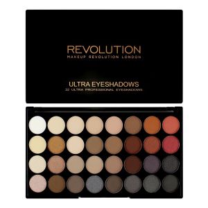 Палитра сенки за очи 32 цвята Revolution Flawless 2 Ultra Eyeshadow Palette