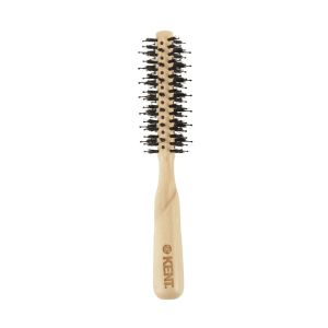 Дървена четка за изсушаване и оформяне на косата с вентилация - малка Kent Pure Flow LPF4 Hair Brush 