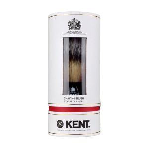 Четка за бръснене с черна дръжка - средна Kent BLK8S Medium Synthetic Shaving Brush