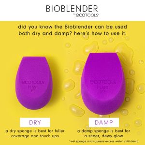 Комплект с три бюти блендера за грим EcoTools BioBlender Trio Makeup Sponges 3176 