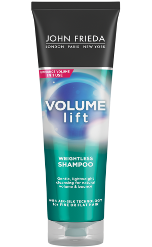 Шампоан за обем и блясък John Frieda Volume Lift Weightless Shampoo 250ml