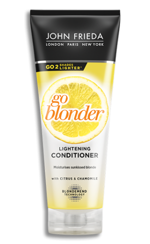 Изсветляващ балсам за руса коса John Frieda Sheer Blonde Go Blonder Lightening Conditioner 250ml