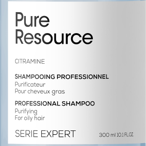 Почистващ шампоан за коса, склонна към омазняване Loreal Professionnel Serie Expert Pure Resource Shampoo 300ml 