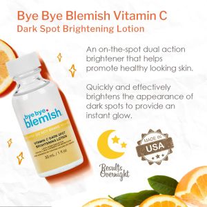 Лосион за тъмни петна и хиперпигментация на кожата с Витамин С Bye Bye Blemish Vitamin C Dark Spot Brightening Lotion 29.5ml 