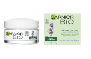 Био дневен крем за лице против стареене Garnier Bio Lavandin Anti-Wrinkle Day Cream 50ml 