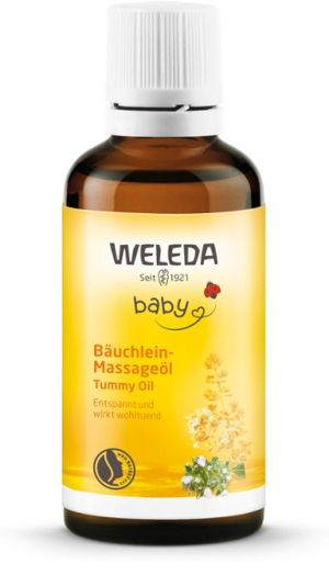 Масажно масло за коремчето на бебето Weleda Baby 50ml