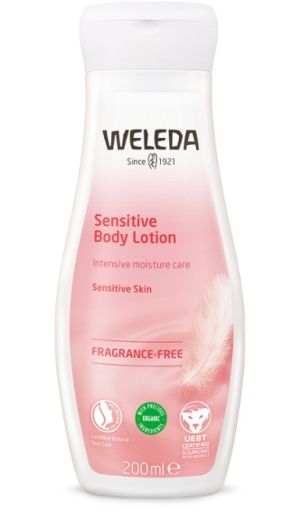 Лосион за тяло без аромат за чувствителна кожа Weleda Sensitive Body Lotion 200ml