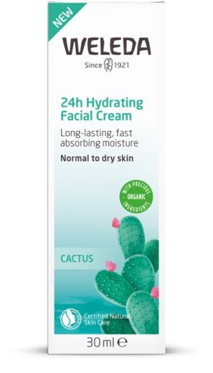 Хидратиращ крем за лице с кактус Weleda 24h Hydrating Facial Cream 30ml