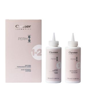 Професионална система за къдрене с киселинно pH 6.9 Oyster Professional Perm 6.9 Hair Protection and Reconstruction Treatment 100ml+100ml