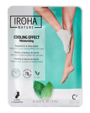 Охлаждаща маска за крака с ментол Iroha Relaxing Socks Mask for Feet - Pepermint