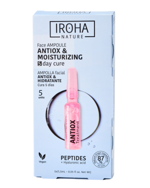 5-Дневна хидратираща терапия за лице с Пептиди Iroha Antiox Treatment Ampoules - Peptides 5X1.5ml