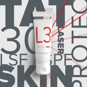 Слънцезащитен крем за третирана с лазер кожа TattooMed Laser Aftercare L3 Protect 75ml
