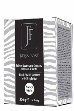 Обезцветяваща супра за коса - бяла Jungle Fever Bleach Powder Dust Free  - White 500g