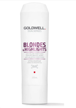 Анти - Жълт балсам за руса коса Goldwell Dualsenses Blonde and Highlights Anti-Yellow Conditioner 200ml