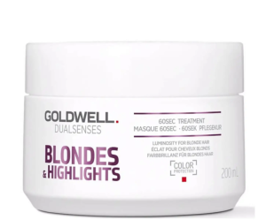 Маска за руса коса Goldwell Dualsenses Blonde and Highlights Anti-Yellow 60Sec Treatment 200ml