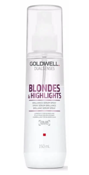 Анти-Жълт серум - спрей за руса коса Goldwell Dualsenses Blonde and Highlights Anti-Yellow Serum Spray 150ml