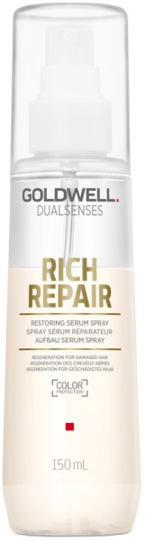 Възстановяващ спрей серум против накъсване за суха и изтощена коса Goldwell Dualsenses Rich Repair Serum Spray 150ml