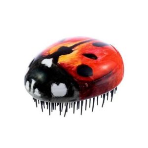 Четка за коса за лесно разресване - Калинка Kent Pebble Ladybug Hair Brush 