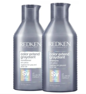 Дуо тонираща грижа за платинени блондинки и сребриста коса Redken Color Extend Graydiant Duo Set