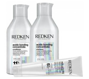 Комплект шампоан, маска и терапия за суха и увредена коса Redken Acidic Bonding Concentrate 