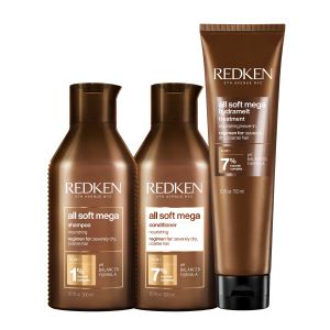 Хидратиращ крем без изплакване за много суха коса Redken All Soft Mega Hydramelt Leave-In Treatment 150ml