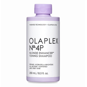 Матиращ шампоан за възстановяване и неутрализиране на нежелани оттенъци Olaplex Nº4P Blonde Enchacer Toning Shampoo 250ml