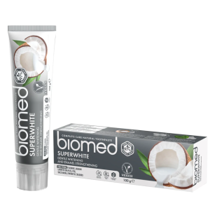 Избелваща паста за зъби с Кокосово масло Biomed Superwhite Toothpaste 100g