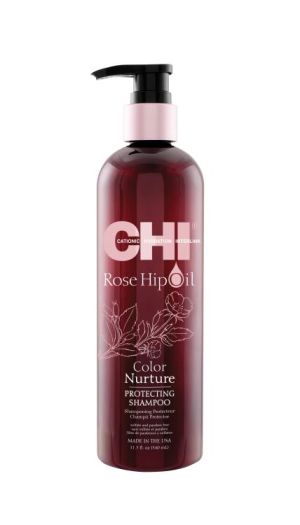 Шампоан за боядисана коса с шипка CHI Rose Hip Oil Shampoo 340ml