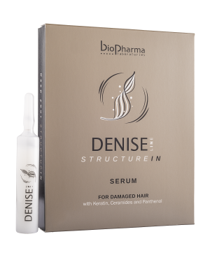 Ампули за изтощена коса Biopharma Denise StructureIN Serum For Damaged Hair 6x15ml 