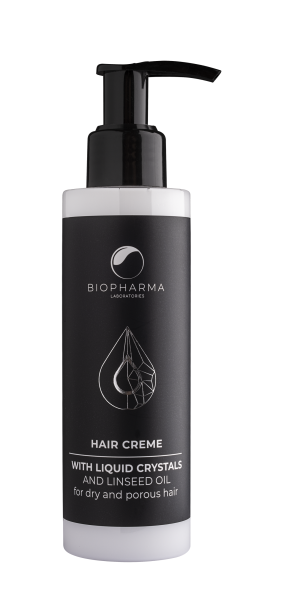 Крем за коса с течни кристали и ленено семе Biopharma Bio Oil Hair Cream 150ml