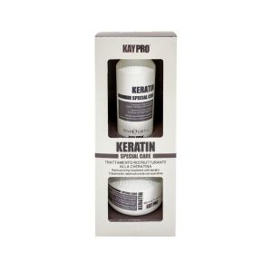 Реструктуриращ мини комплект за увредена коса KAYPRO Keratin Mini Size Kit 2x100ml