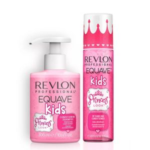 Детски сет за лесно разресване Revlon Professional Equave Kids Princess Look Conditionig Shampoo 300ml + Conditioner 200ml