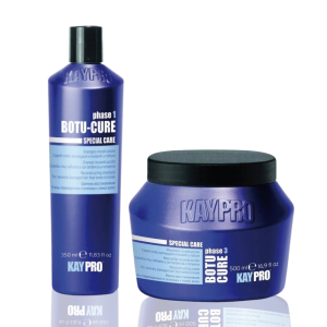 Реструкриращ сет за силно увредена коса KAYPRO BOTU-CURE Shampoo + Mask Set