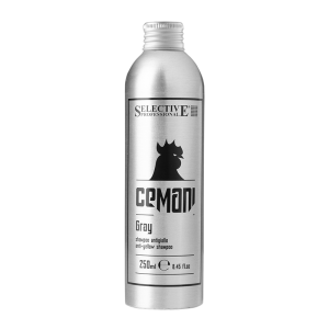 Анти-жълт шампоан за мъже Selective Cemani Grey Shampoo 250ml