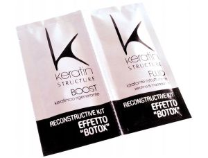 Кератинова терапия за силно увредена коса с Ботокс ефект Edelstein Keratin Structure Reconstructive Kit Effect Botox 2x12ml 