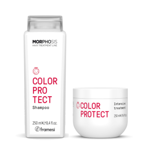 Хидратиращ дуо сет за боядисана коса Framesi Morphosis Color Protect Set Shampoo+Mask