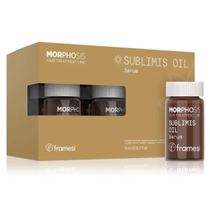 Хидратиращи ампули за суха и дехидратирана коса Framesi Morphosis Sublimis Oil Serum 6x15ml