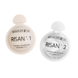 Двукомпонентна възстановяваща маска Selective Risana Instant Two-component Restructuring Mask 2X15ml
