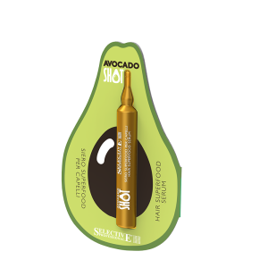 Серум с авокадо без измиване - Супер храна за коса Selective Avocado Shot Hair Superfood Serum 10ml
