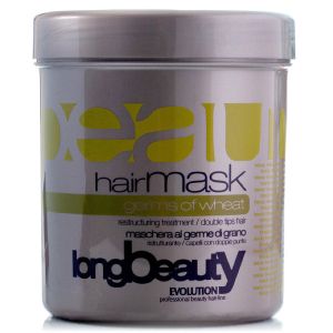 Реструктурираща маска за суха и цъфтяща коса с житни протеини Edelstein Professional Evolution Germs of Wheat Hair Mask 1000ml