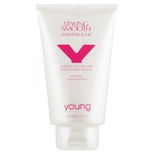 Крем за изправяне/накъдряне на косата Young Professional Styling Smooth Instant Liss & Curl Cream 250ml 