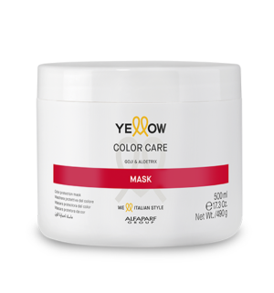 Подхранваща маска за боядисана коса с годжи бери Yellow Color Care Mask