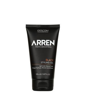Стилизиращ черен гел за мъже Arren Men’s Grooming Black Styling Gel 150ml 